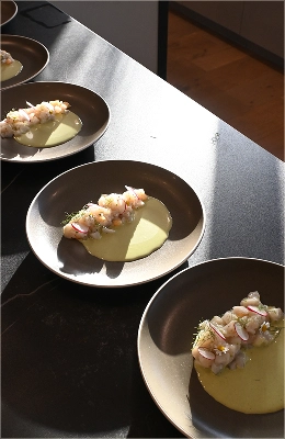 Prato autoral do Chef Júlio Carneiro